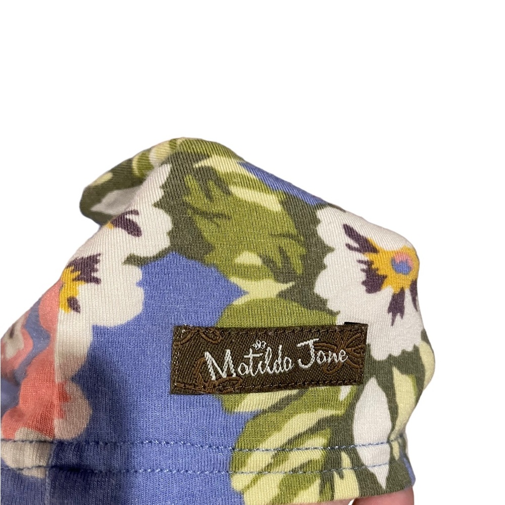 Matilda Jane The Adventure Begins as a Rose Floral Wrap Style Babydoll Blouse - Picture 6 of 7